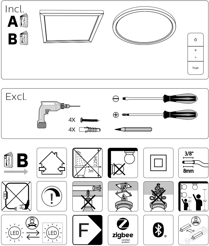 PHILIPS hue Aurelle - Figure 1