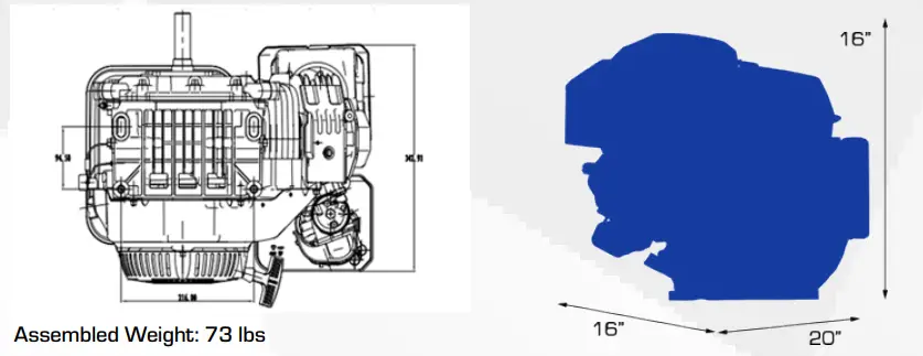 DuroMax-XP16HPE-420CC-OHV-Electric-Start-Engine -FIG-4