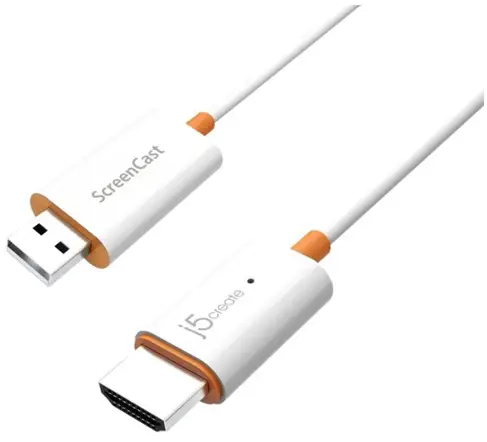 j5create JVAW54 56 JVAW76 ScreenCast 4K, Wireless Display Adapter