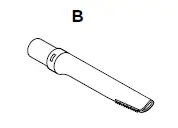 B. Pet Crevice Tool