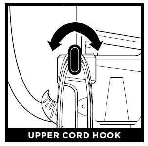 UPPER CORD HOOK
