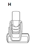 H. Self-Cleaning Pet Power Brush