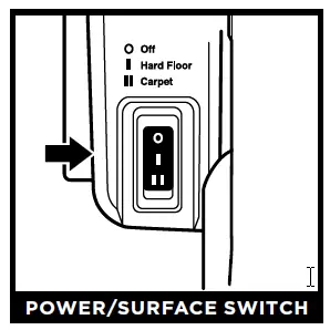 POWER/SURFACE SWITCH