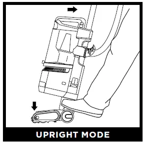 UPRIGHT MODE