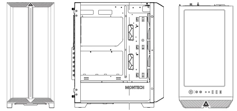 MONTECH SKY ONE LITE Mid Tower ATX Case-fig1