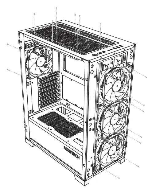 MONTECH SKY ONE LITE Mid Tower ATX Case-fig11