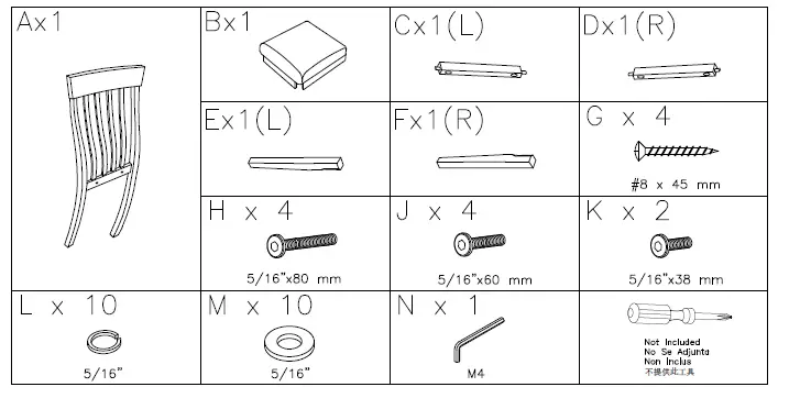 ASHLEY D464-01 Luvoni Dining Upholstered Side Chair 1