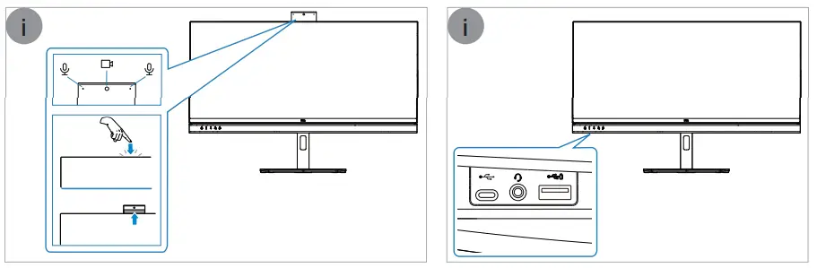 Dell C3422WE Monitor - 7