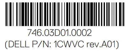 Dell C3422WE Monitor - QR