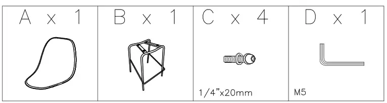 ASHLEY D130 124 Forestead Counter Height Stool - overview 1