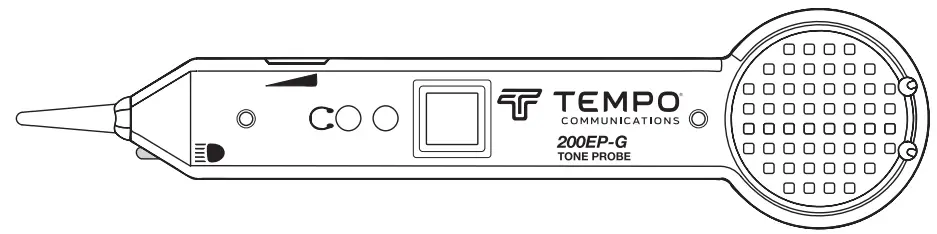TEMPO 200B-G Standard Tone Probe with Adjustable Volume -