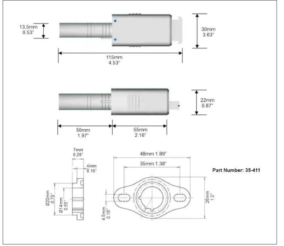 Fireye UV1AL-3 Flame Scanners - Figure 4