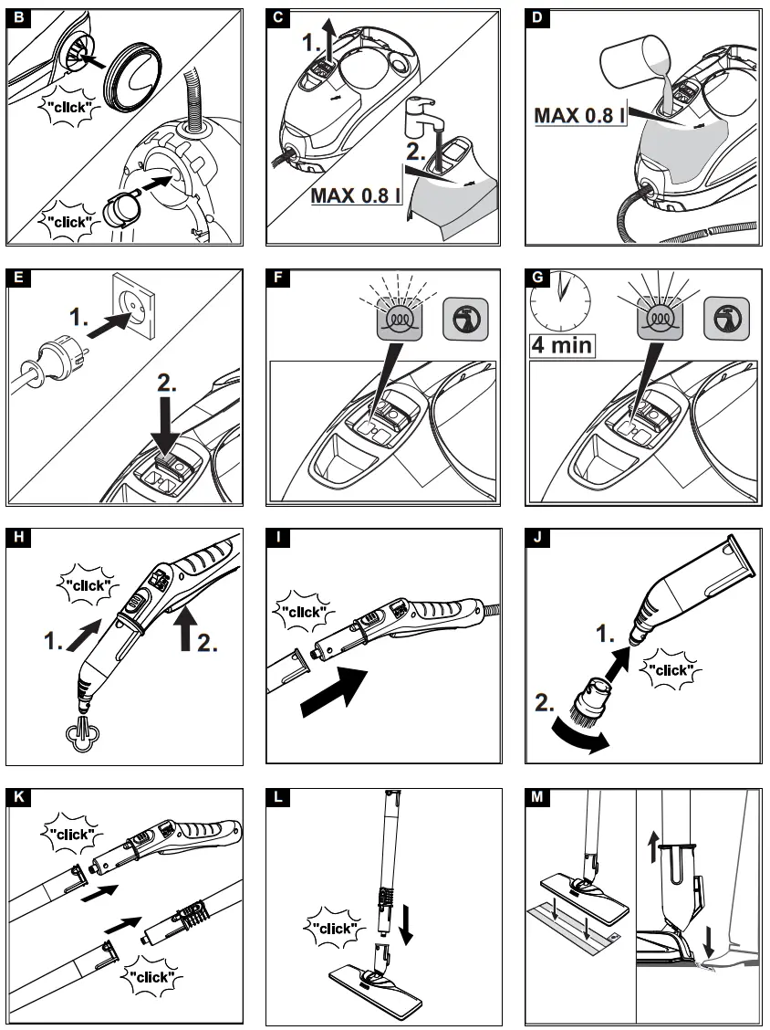 KAERCHER SC 4 EasyFix Steam Cleaner - fig 2