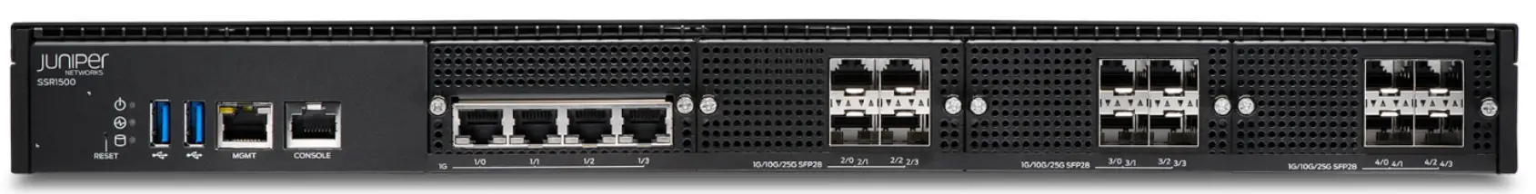 JUNIPER NETWORKS SSR1500 Line of Routers