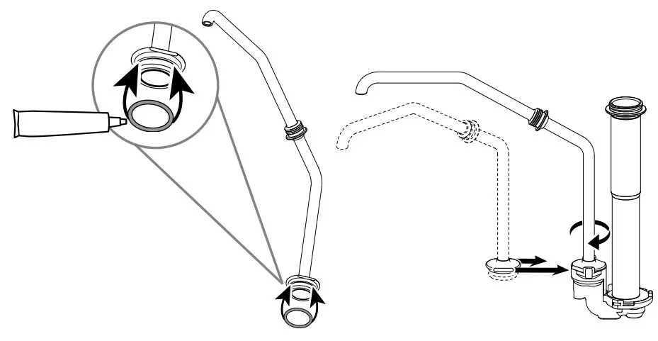 INSTALL MEDIUM O-RING