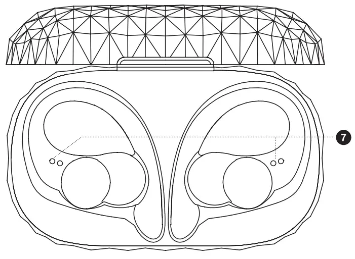 MERKURY MI-E048T True Wireless Earbuds - CHARGING CASE 1