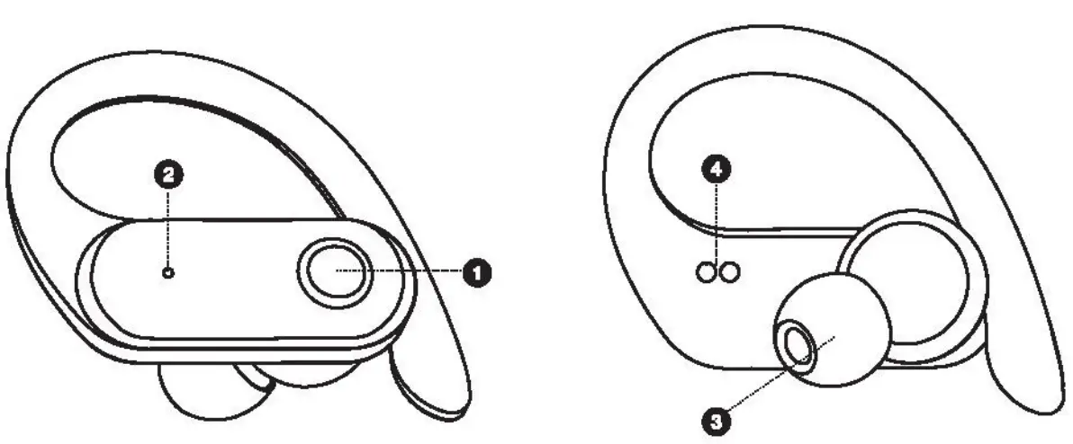 MERKURY MI-E048T True Wireless Earbuds - EARBUDS
