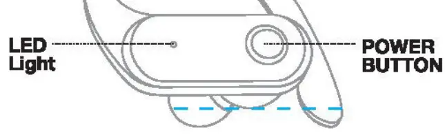 MERKURY MI-E048T True Wireless Earbuds - button