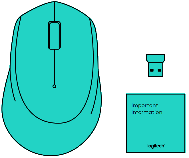 logitech M275 M280 M320 M330 Wireless Mouse - fig