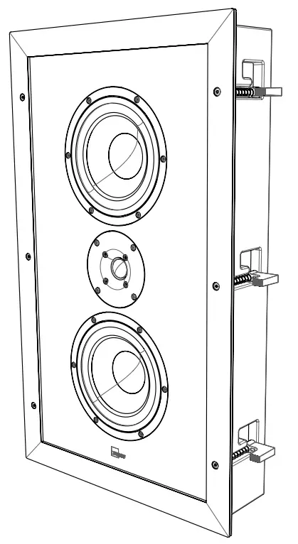 LYNGDORF LS-1000 Series Line Source Speaker - figured 11