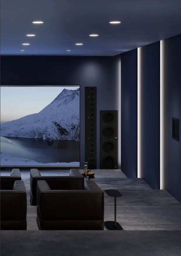 LYNGDORF LS-1000 Series Line Source Speaker - figured 8