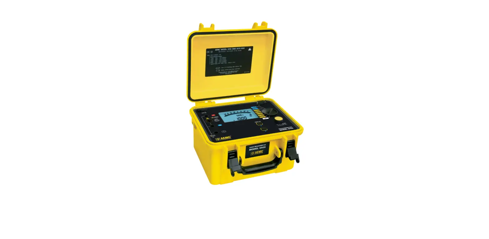 Aemc 6505 Digital Analog Megohmmeter User Manual
