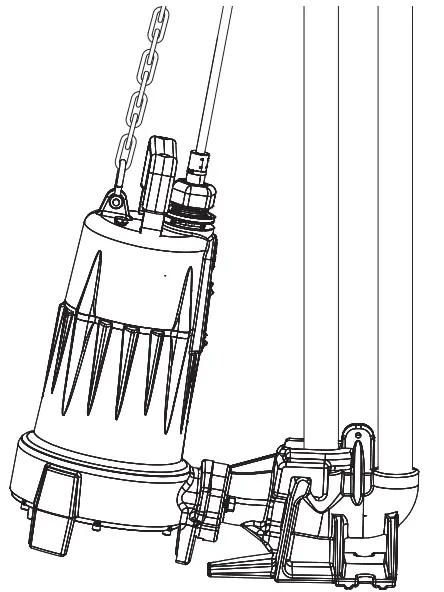 Liberty Pumps 2448-Series 2 hp Compression Grinder-- System3