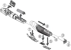 Panasonic ER GK60 Rechargeable Body Hair Trimmer - fig26