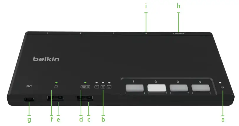 belkin F1DN002MOD-KM-4 2 4 Port Modular Secure KM Switches - figure 2