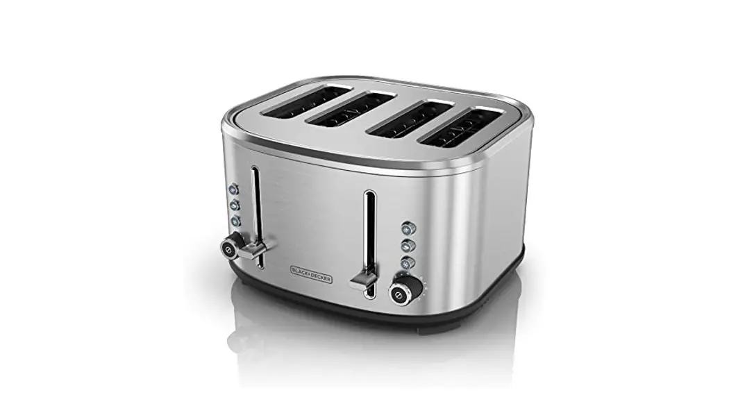 Black Decker Brushed Stainless Steel Toastser User Guide