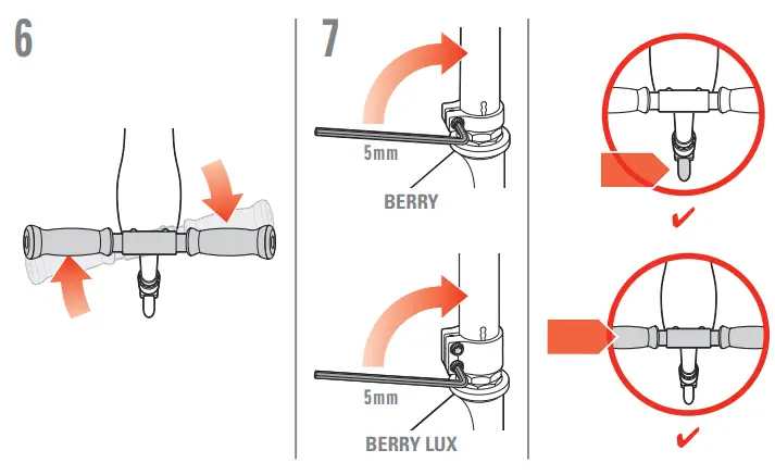 Razor 13011745 Authentic Berry Kick Scooter-- PAT4