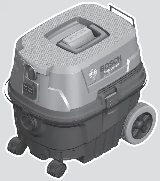 BOSCH 12-25 PL Gas Professional Wet Dry -