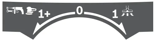 BOSCH 12-25 PL Gas Professional Wet Dry - Symbols and their