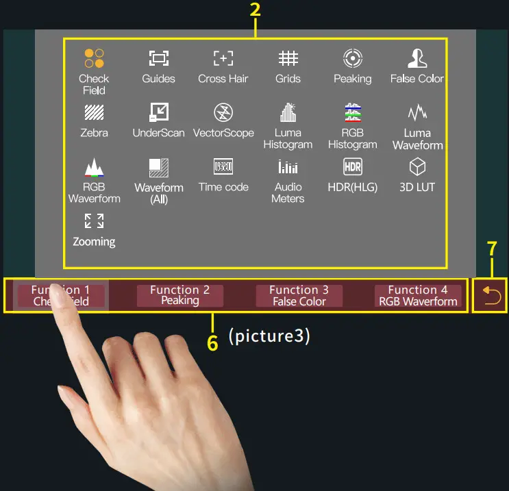 PortKeys BM5 Touch Screen Monitor - settings12