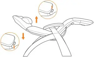 ADJUST THE RECLINE ANGLE