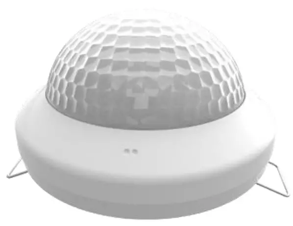 Zennio ZPDC30LV2 Presence Detector with Luminosity Sensor for Ceiling Mounting -
