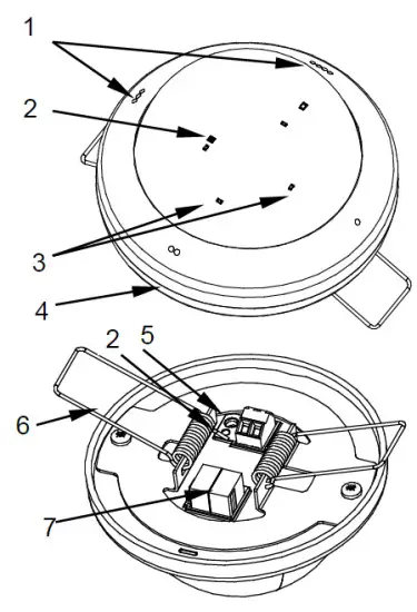 Zennio ZPDC30LV2 Presence Detector with Luminosity Sensor for Ceiling Mounting - INSTALLATION