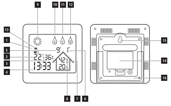 hama 00186412 Action Weather Station -figure 2