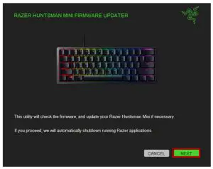 RAZER RZ03-03390 Huntsman Mini Keyboard - FIG 1