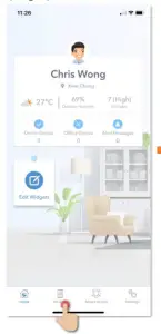 Add Device interface