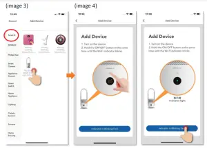 Add Device interface