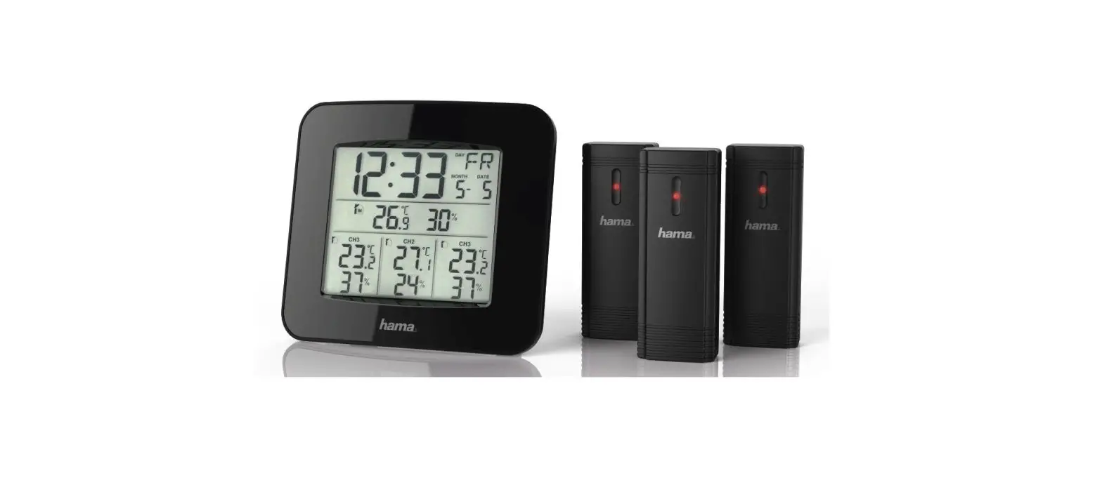Hama 00186311 Ews-trio Weather Station Instruction Manual