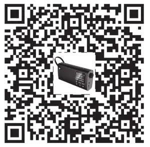Avantree SP850 Wireless Speaker with FM Radio - QR Code