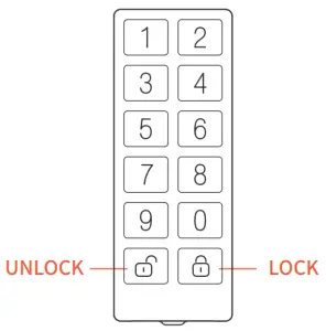 BOSMA KPBOB01 Fingerprint Keypad - DESCRIPTION