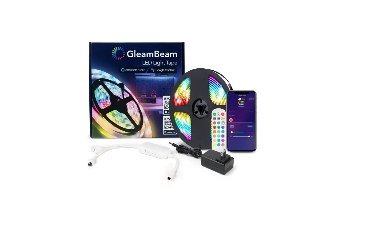 Gleambeam 30618 Led Tape With Smart Controller Instruction Manual