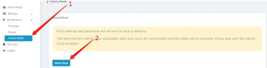 INNOSILICON T2TS-26T BTC Miner Bitcoin Miner 1980W SHA-256 include PSU and Power Cord - Factory reset