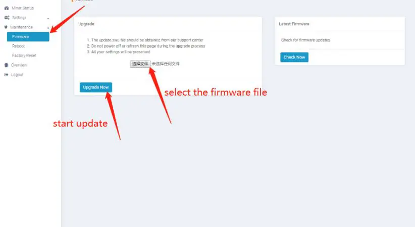 INNOSILICON T2TS-26T BTC Miner Bitcoin Miner 1980W SHA-256 include PSU and Power Cord - Firmware upgrade