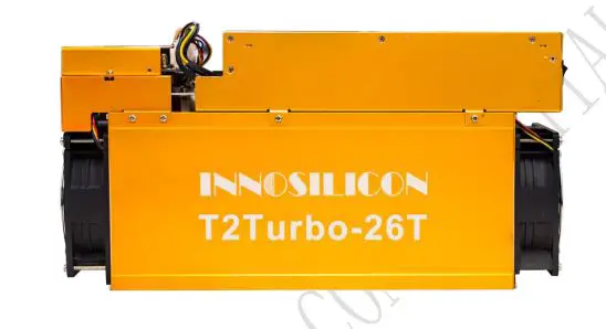 INNOSILICON T2TS-26T BTC Miner Bitcoin Miner 1980W SHA-256 include PSU and Power Cord - Overview