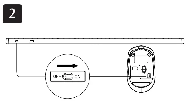 SeenDa IWG-WJTZ01 2.4G Wireless Keyboard and Mouse Combo fig10