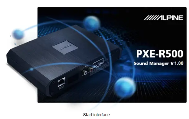 ALPINE PXE-R500 Built-In 6-Sound Track Power-Audio Processor fig 3